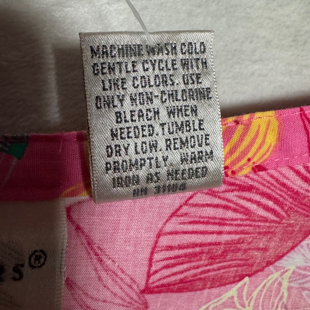 Y2K NWT Kim Rogers Pink Floral Skirt Skort 8 Mall Girl Tropical Golf Tennis VTG - Picture 7 of 11